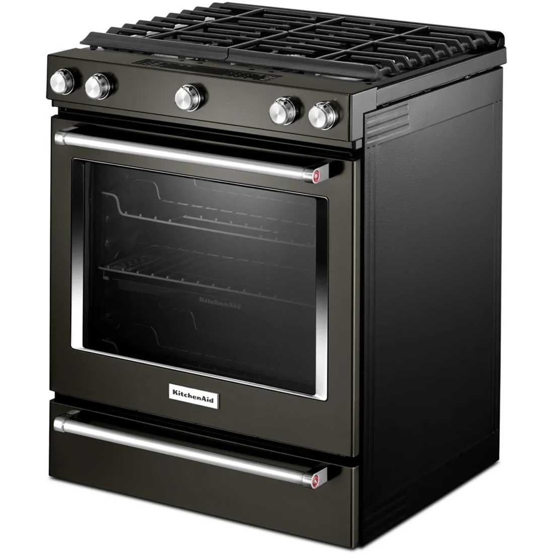 KitchenAid KSGG700EBS Freestanding Gas Range photo 2