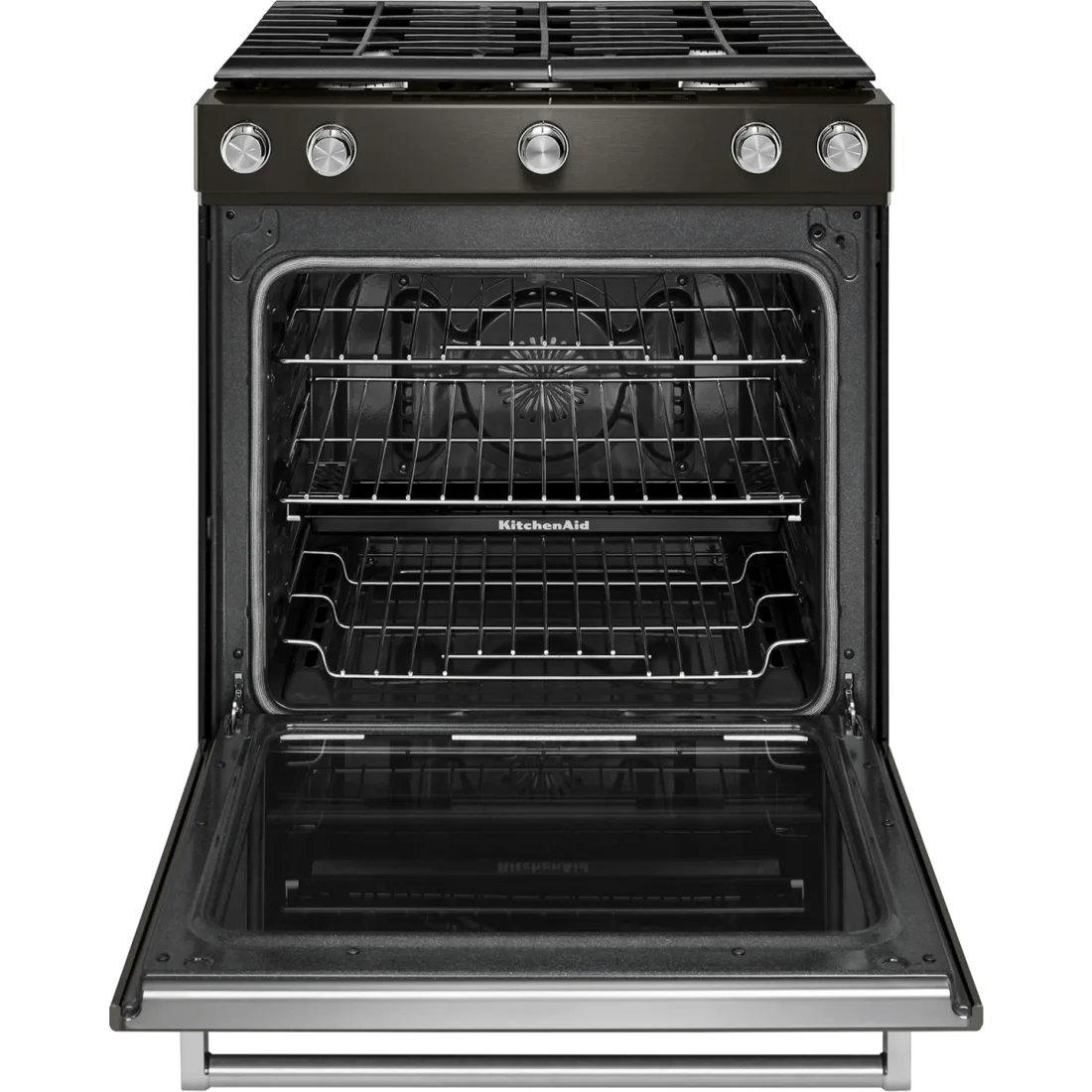 KitchenAid KSGG700EBS Freestanding Gas Range features