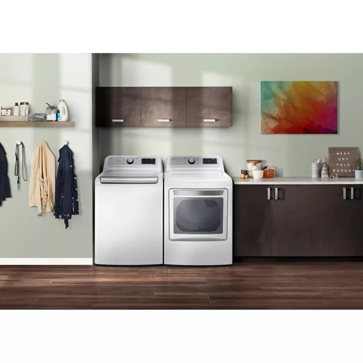 LG DLE7400WE Electric Dryer features
