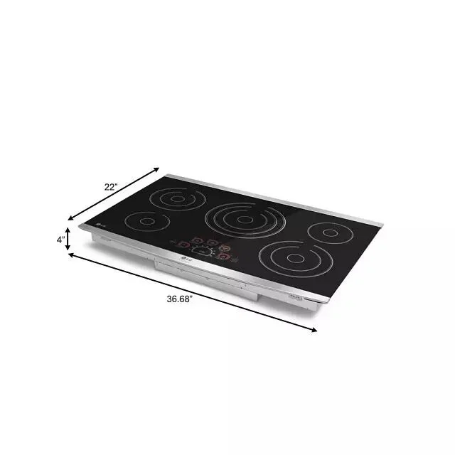 LG LCE3610SB Electric Cooktop photo 2