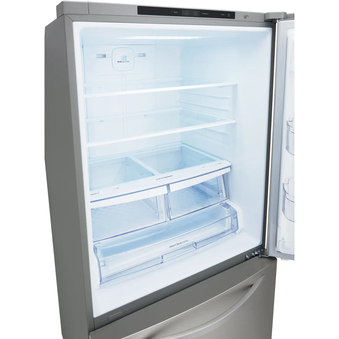 LG LDCS22220S Bottom-Freezer Refrigerator features