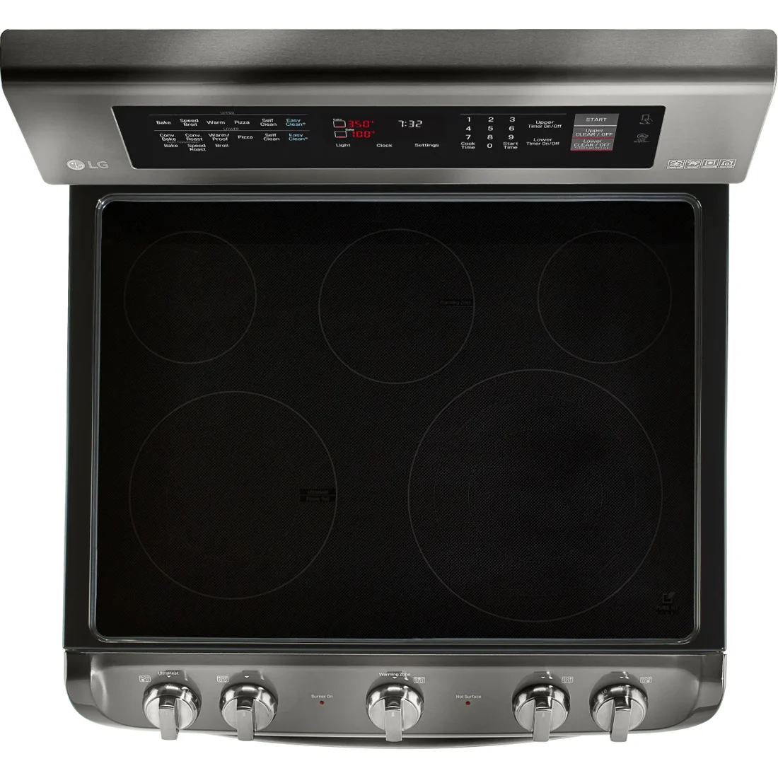 LG LDE4415BD Freestanding Electric Range features
