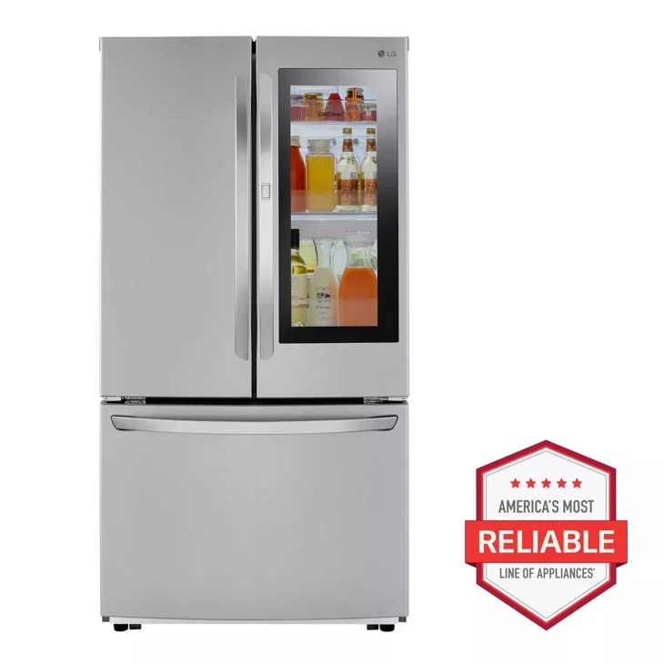 refrigerator not cooling Buford — LG LFCS27596S refrigerator at Compare Deals