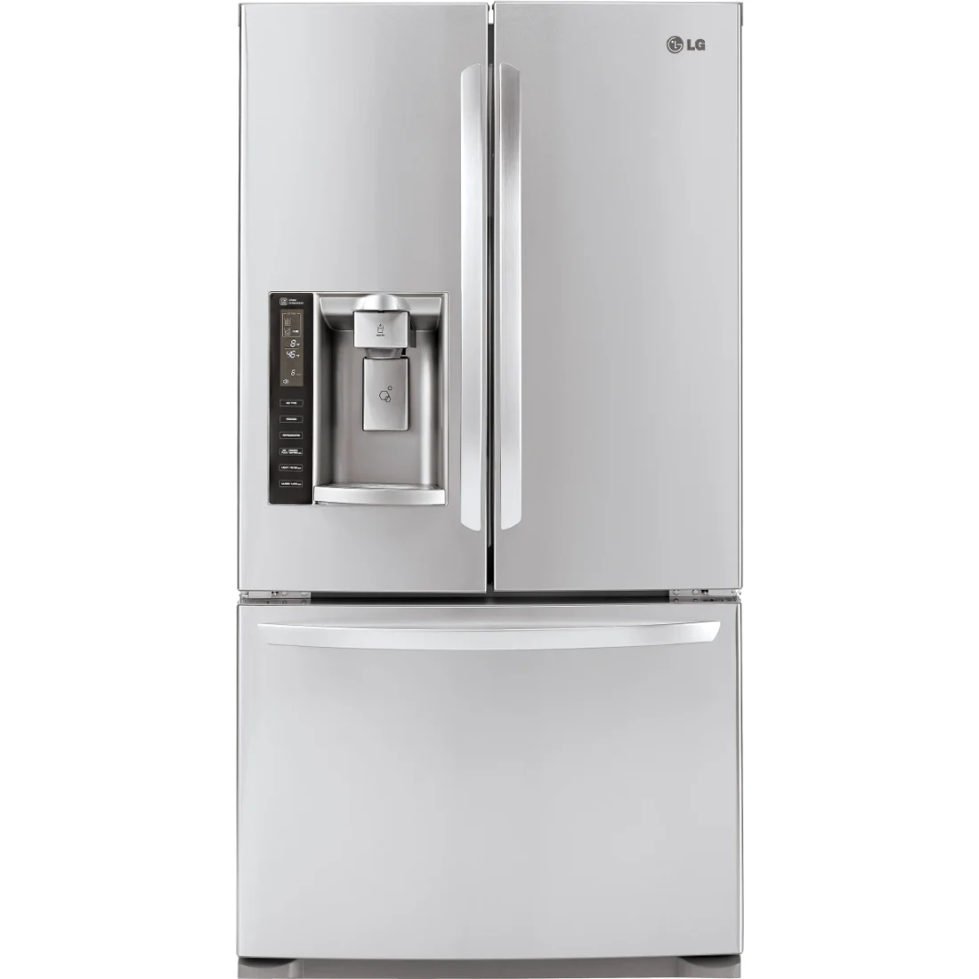 LG LFX21976ST refrigerator at Compare Deals outlet serving Buford GA