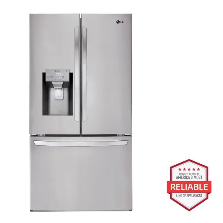 LG LFXC22526S refrigerator at Compare Deals outlet serving Buford GA