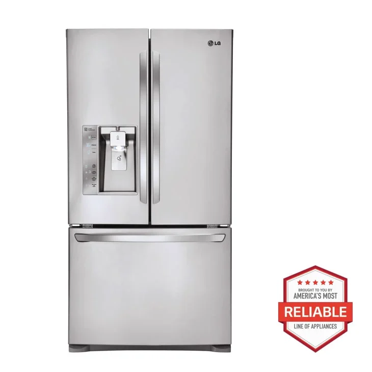 LG LFXC24726S refrigerator at Compare Deals outlet serving Buford GA