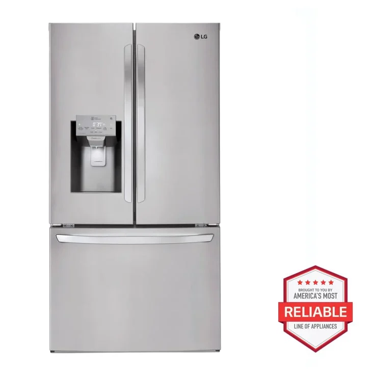 LG LFXS26973S refrigerator at Compare Deals outlet serving Sugar Hill GA