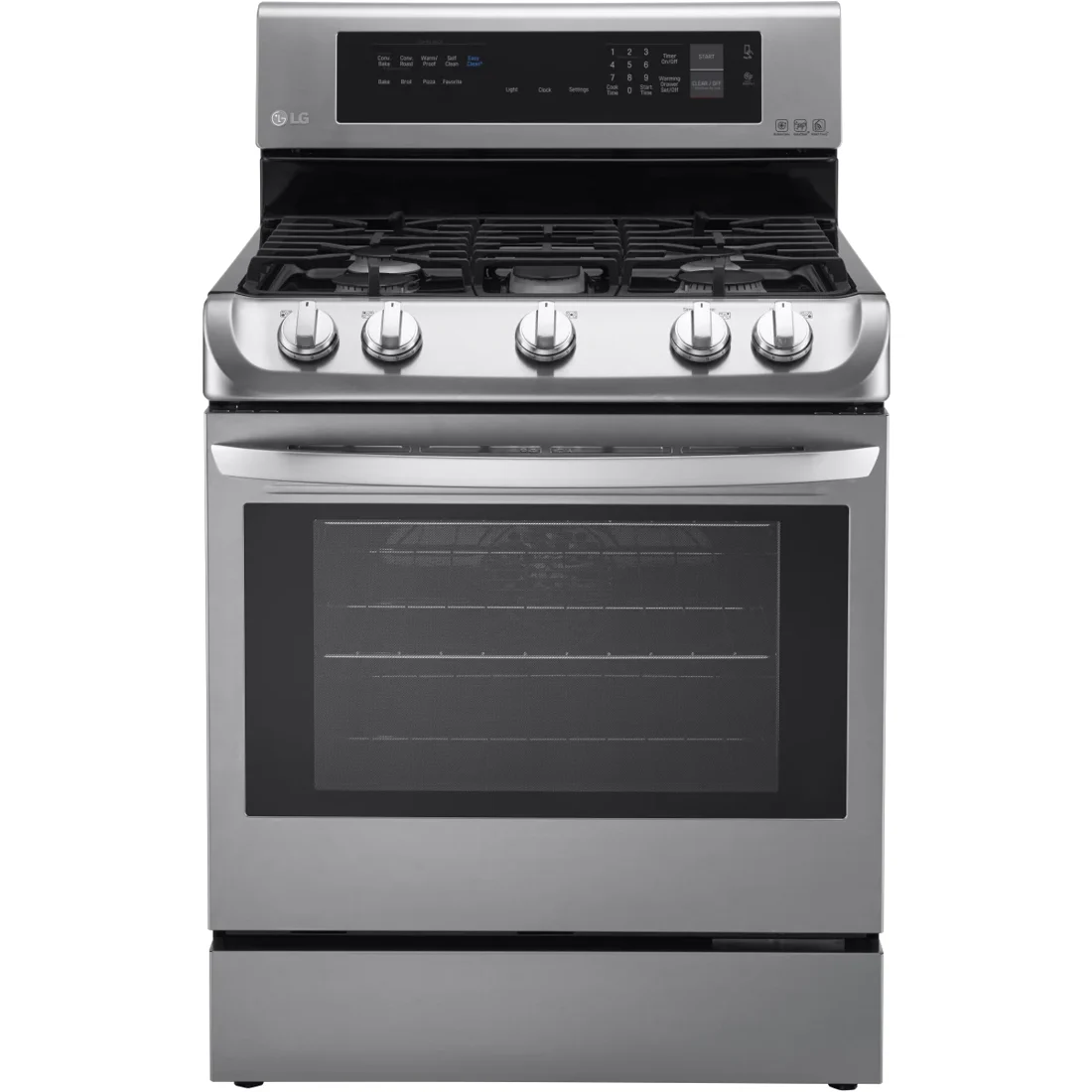 LG LRG4113ST Freestanding Gas Range at Compare Deals Atlanta
