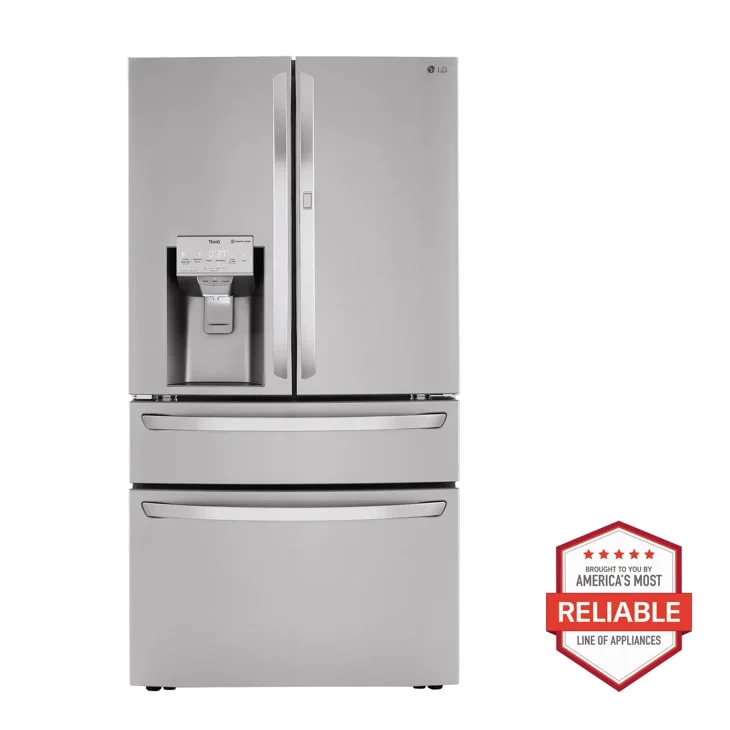 french door vs side by side refrigerator Lawrenceville — LG LRMDC2306S refrigerator at Compare Deals