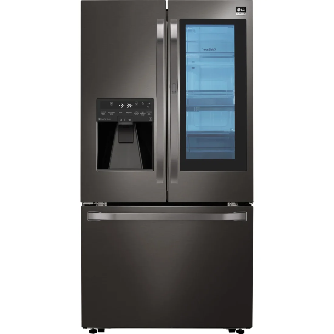 LG LSFXC2496D refrigerator at Compare Deals outlet serving Lawrenceville GA
