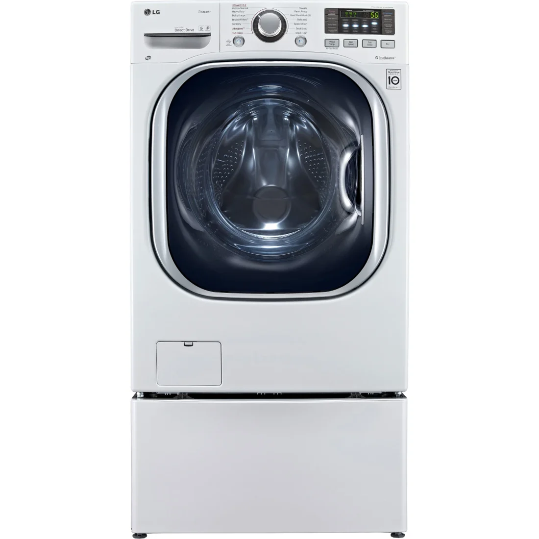LG WM3997HWA Front Load Washer features