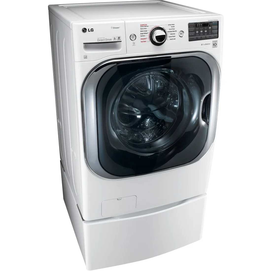 LG WM8100HWA Front Load Washer features