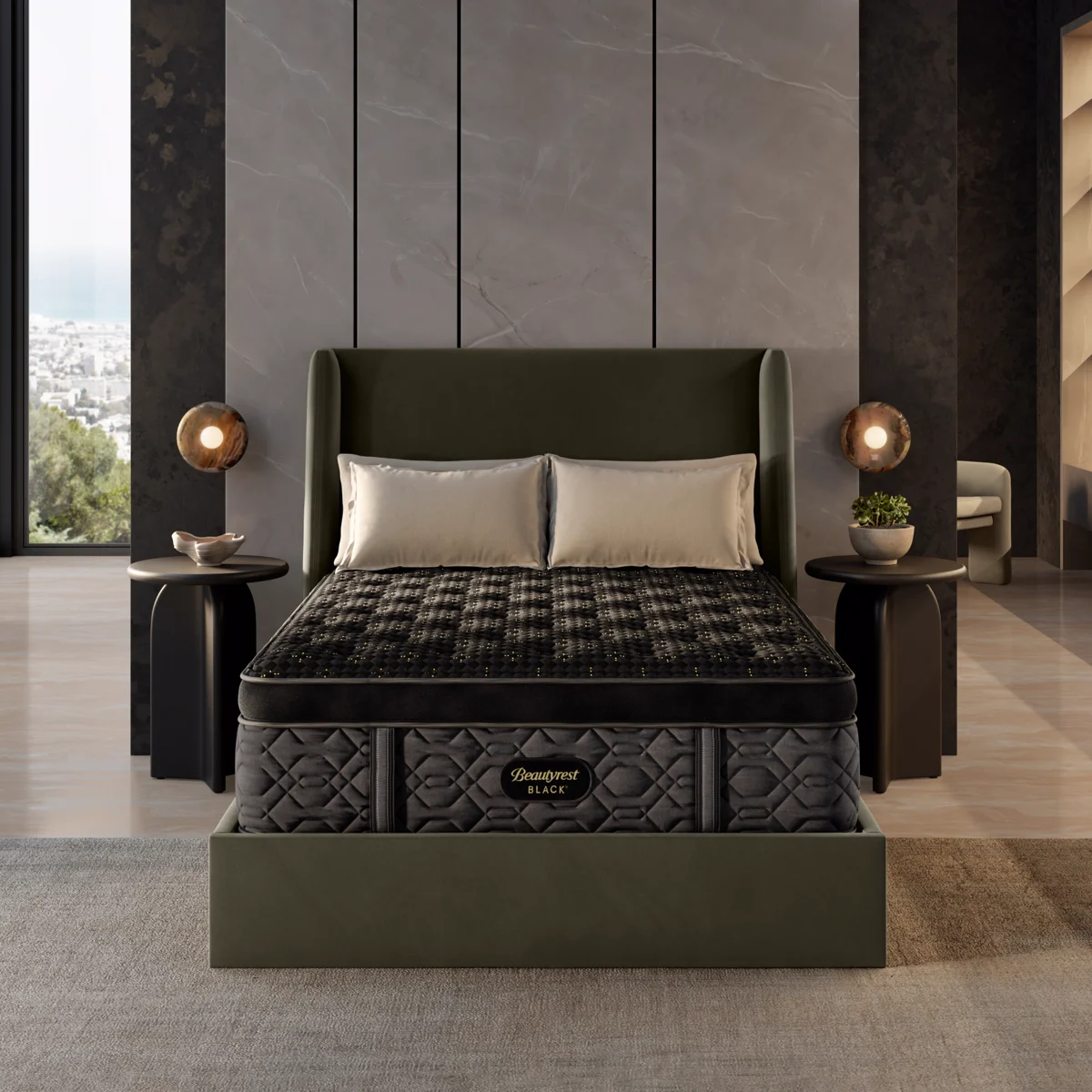queen vs king mattress Suwanee — Beautyrest mattress at Compare Deals