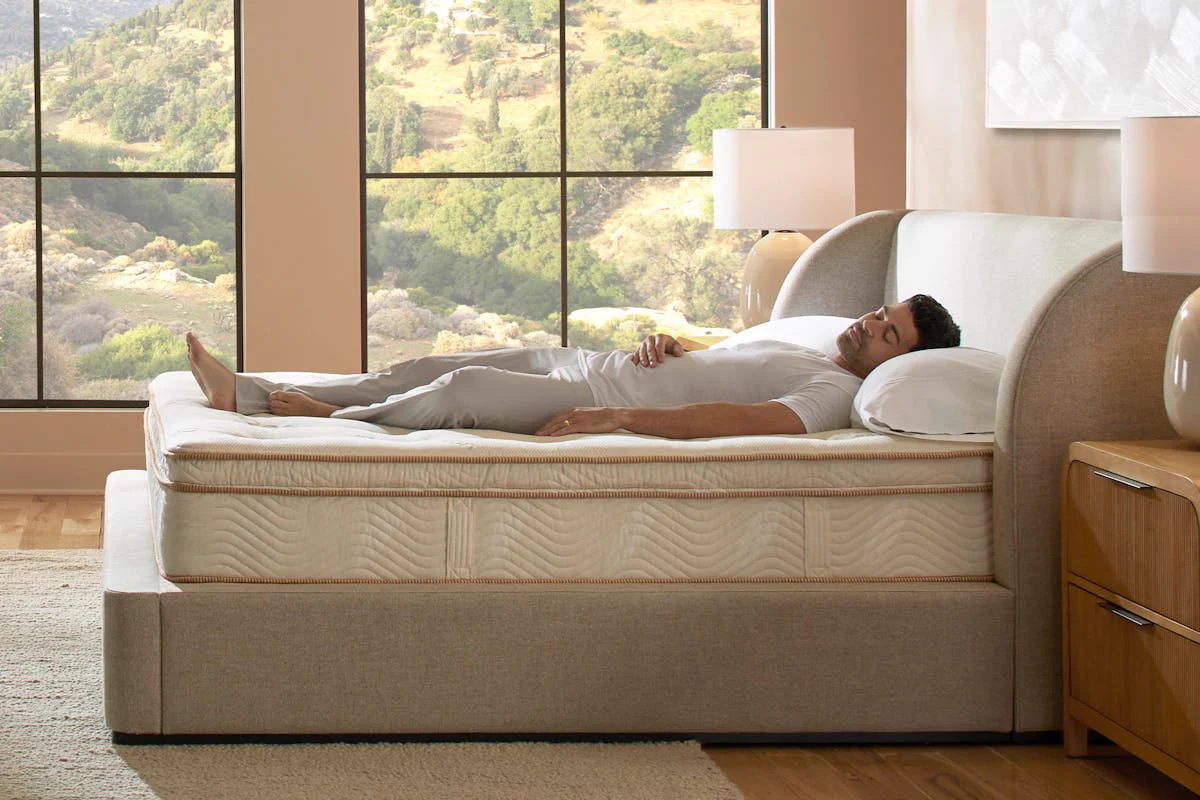 Saatva Saatva Latex Hybrid One firmness mattress — Compare Deals mattress outlet serving Sugar Hill GA