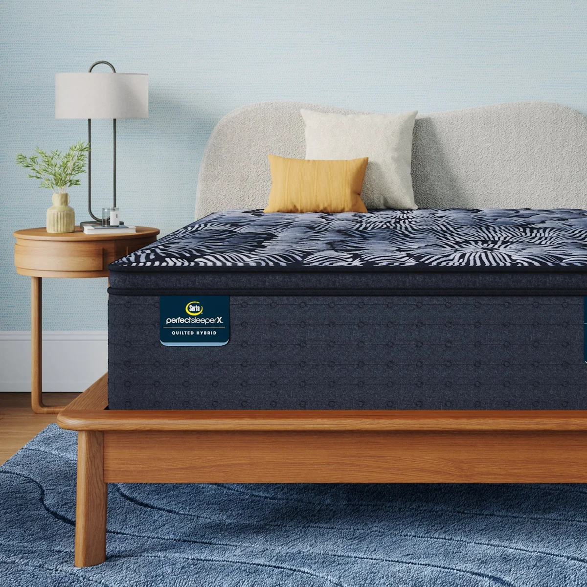 Serta Perfect Sleeper X Quilted Hybrid Level One Medium Pillow Top mattress — Compare Deals mattress outlet serving Duluth GA