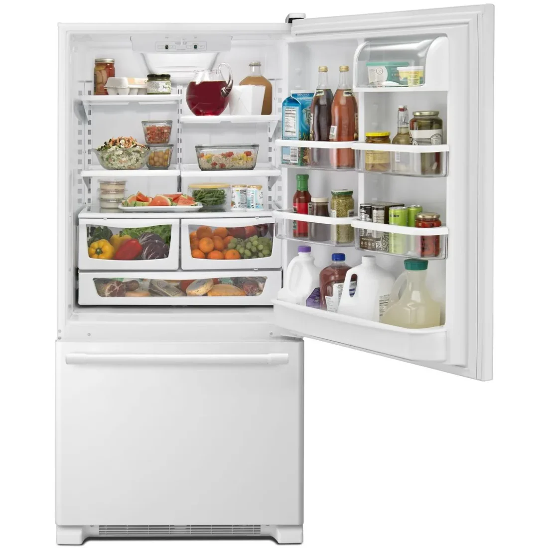 Maytag MBF1958FEW Bottom-Freezer Refrigerator features