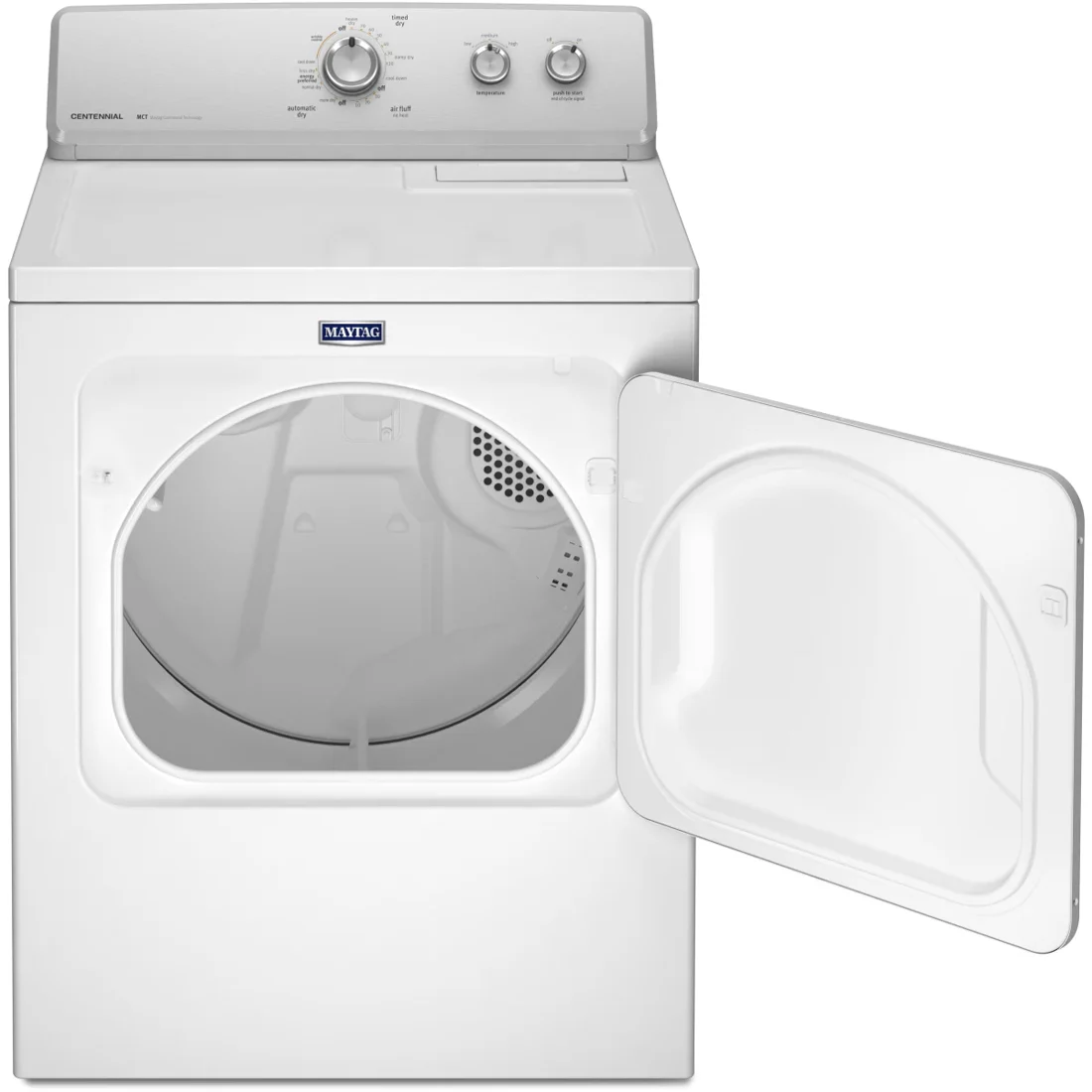 Maytag MEDC215EW Electric Dryer features