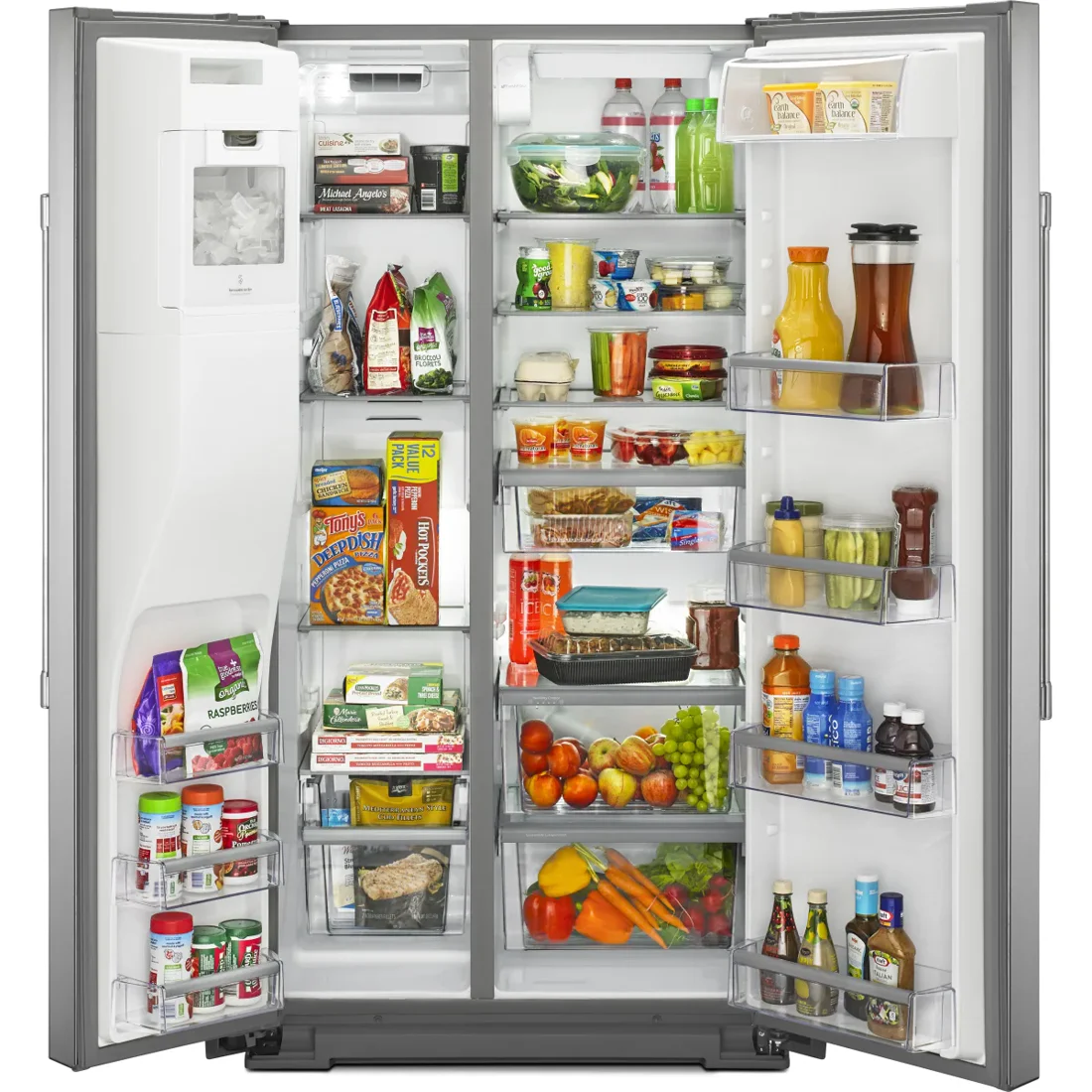 Maytag MSS26C6MFZ Side-by-Side Refrigerator features