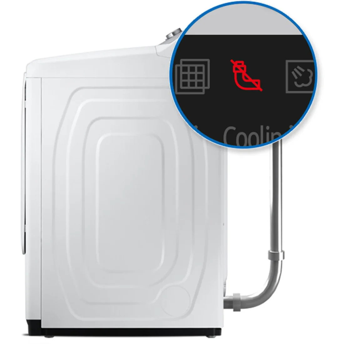 Samsung DVE52A5500W Electric Dryer features
