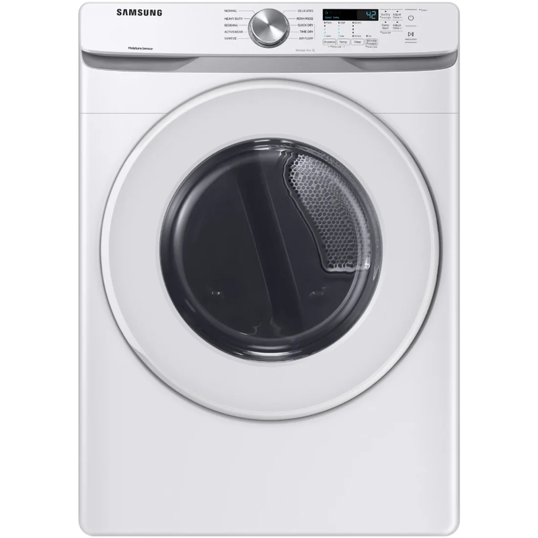 Samsung DVE60M9900W Electric Dryer features
