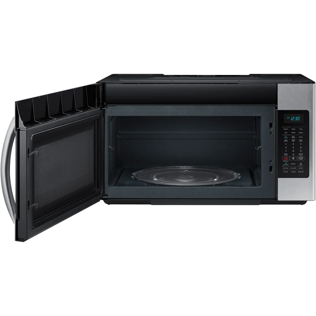 Samsung ME18H704SFS Over-the-Range Microwave features