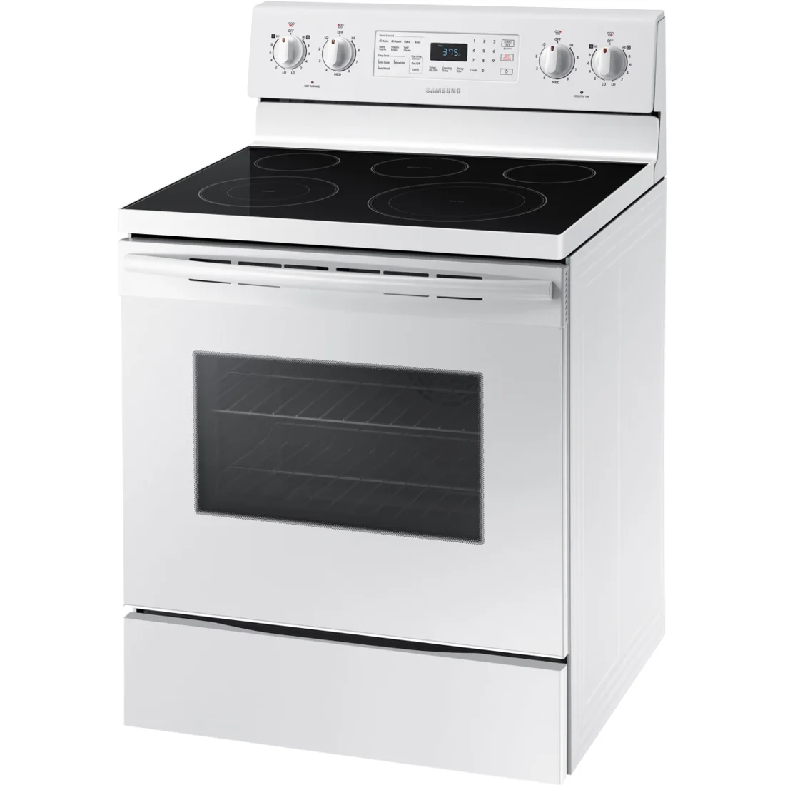 Samsung NE59M4320SW Freestanding Electric Range photo 3