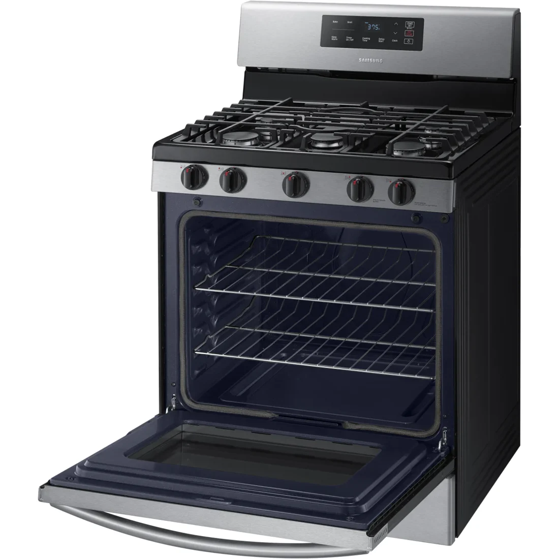 Samsung NX58K3310SS Freestanding Gas Range features