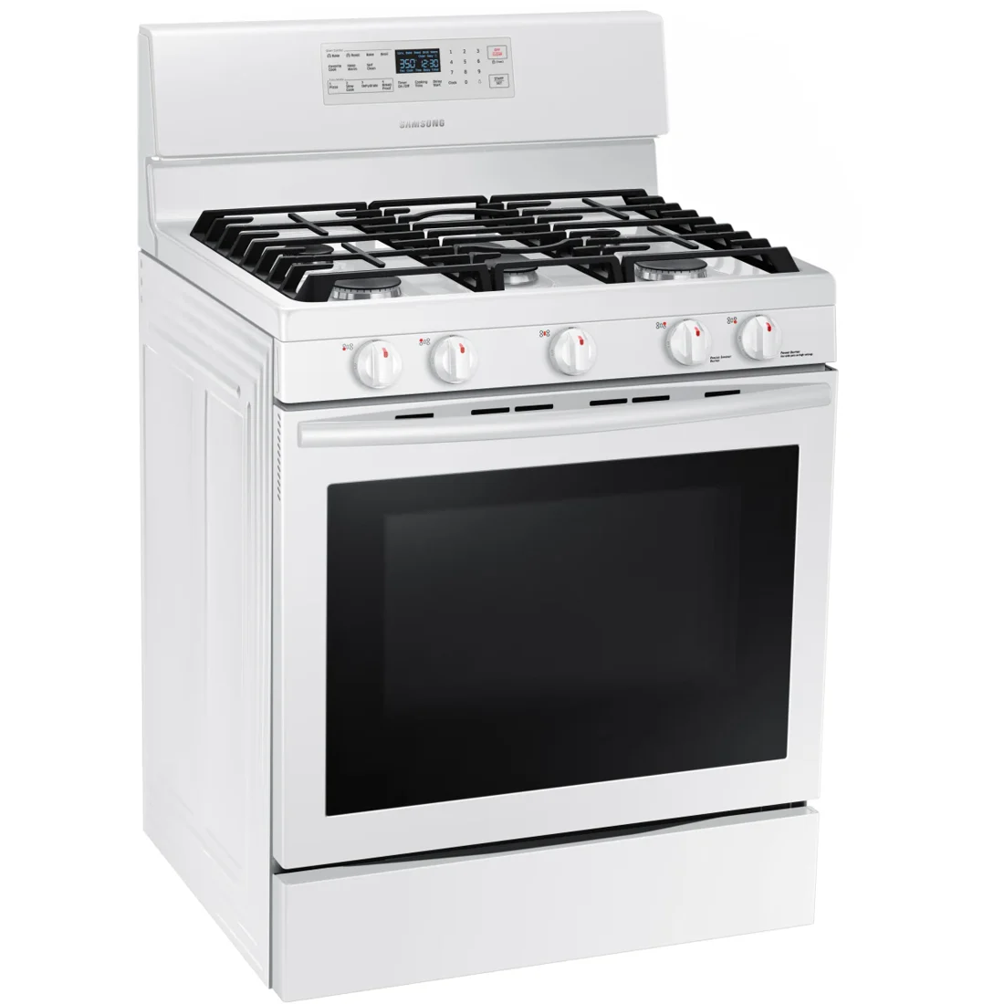 Samsung NX58M5600SW Freestanding Gas Range photo 2