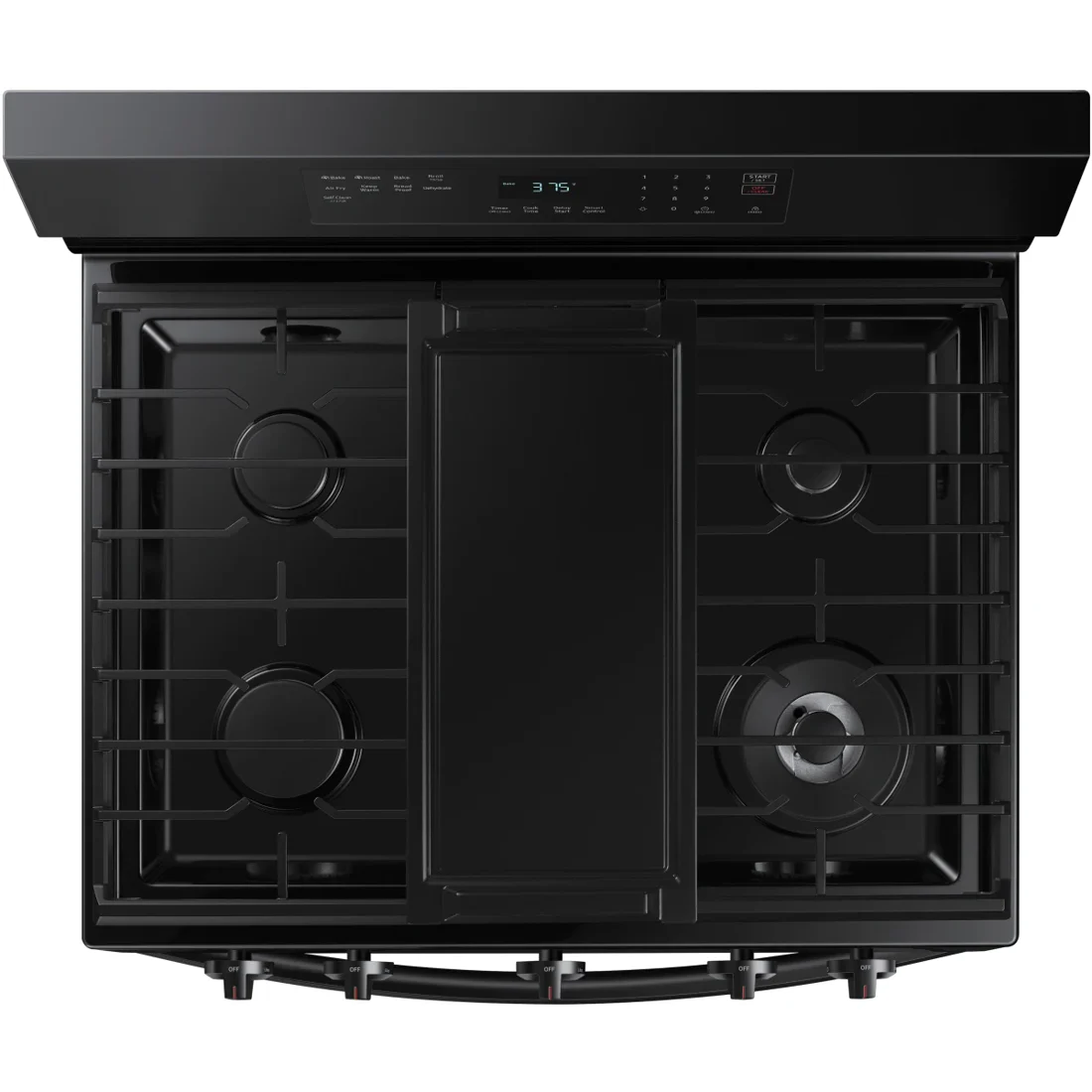 Samsung NX60A6511SB Freestanding Gas Range features