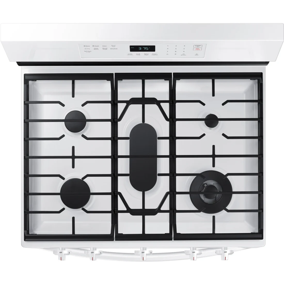 Samsung NX60A6511SW Freestanding Gas Range features