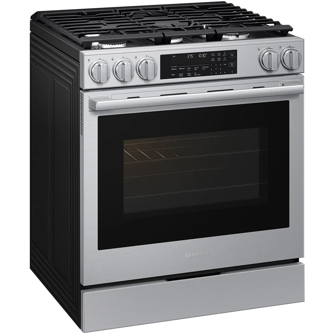 Samsung NX60T8711SS Freestanding Gas Range features