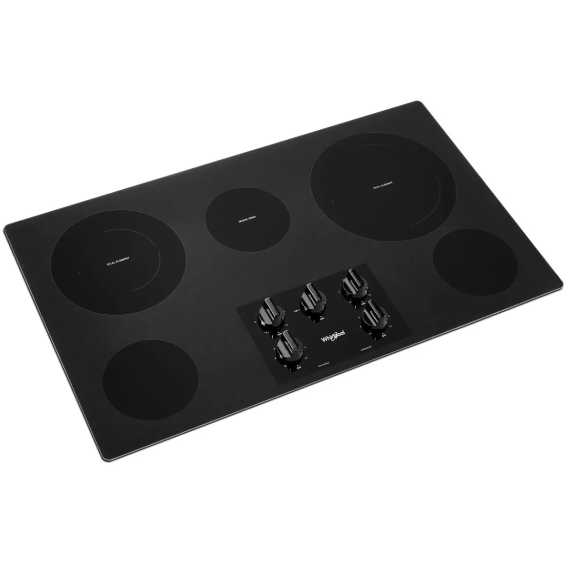 Whirlpool WCE77US6HB Induction Cooktop features