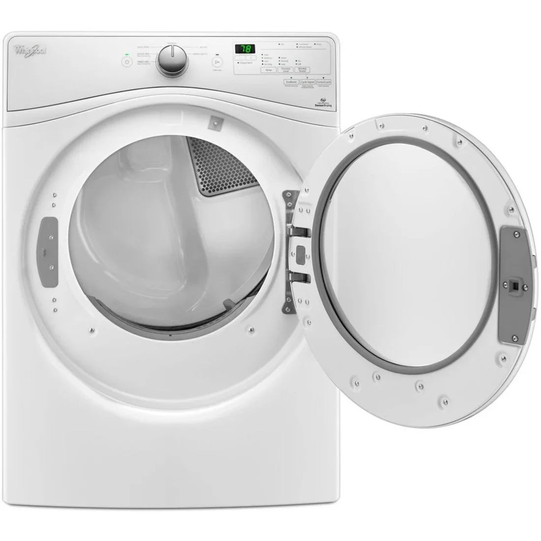 Whirlpool WED75HEFW Electric Dryer photo 2