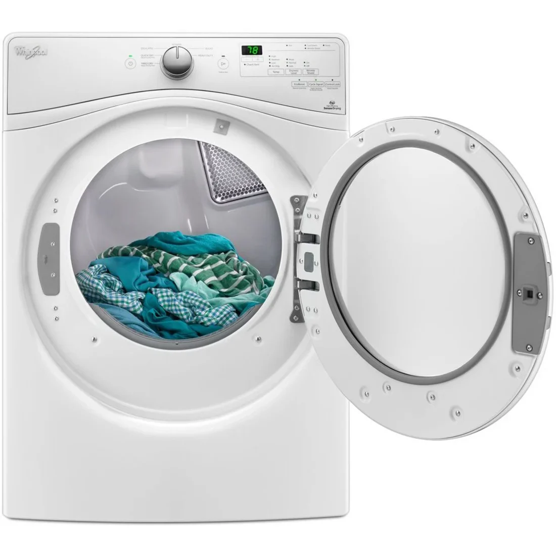 Whirlpool WED75HEFW Electric Dryer photo 3