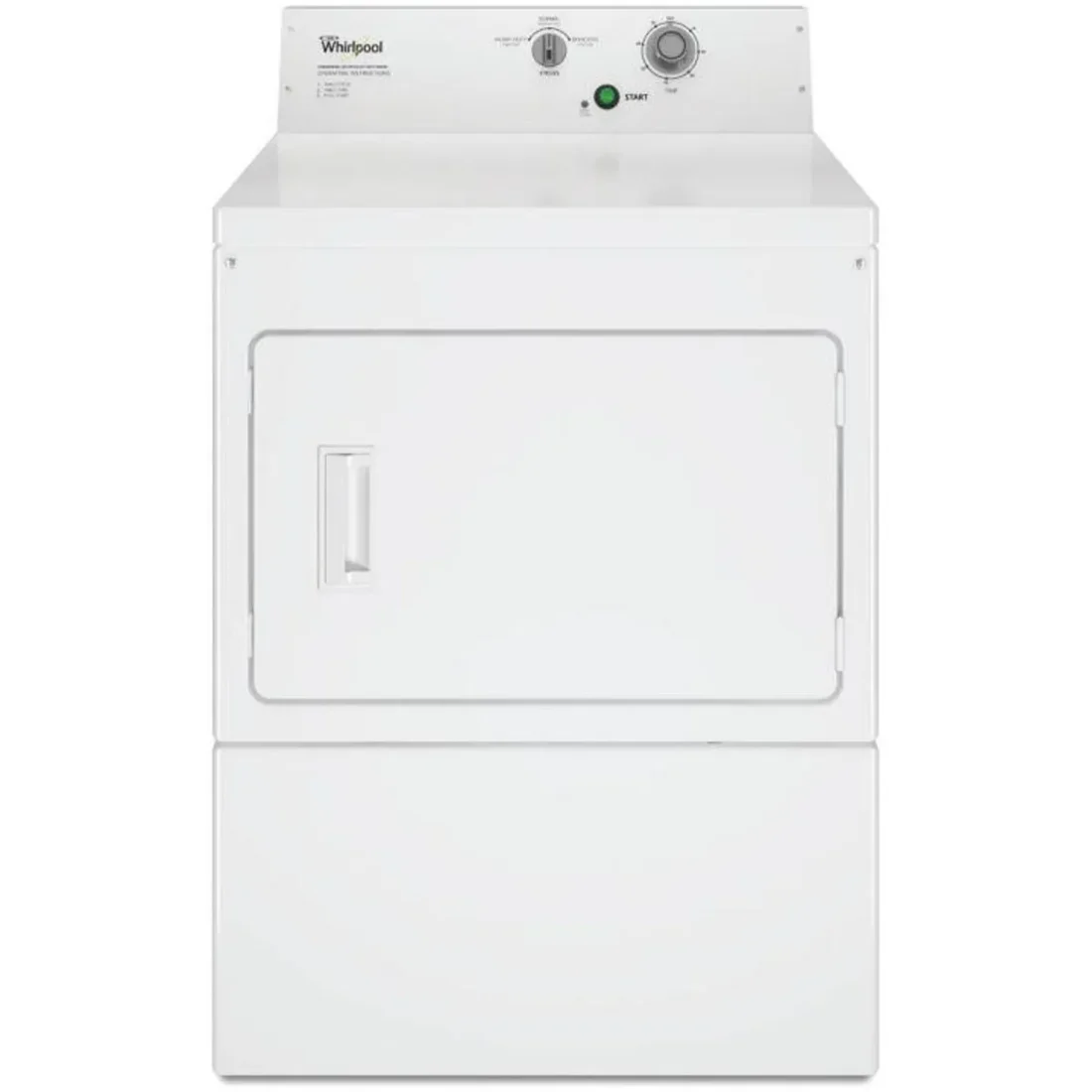Whirlpool WED8500DW Electric Dryer features