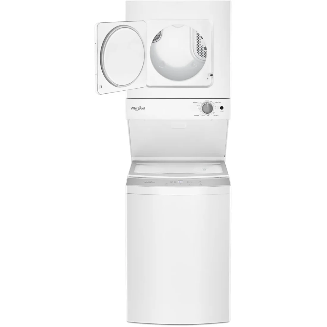 Whirlpool WET4124HW Laundry Center features