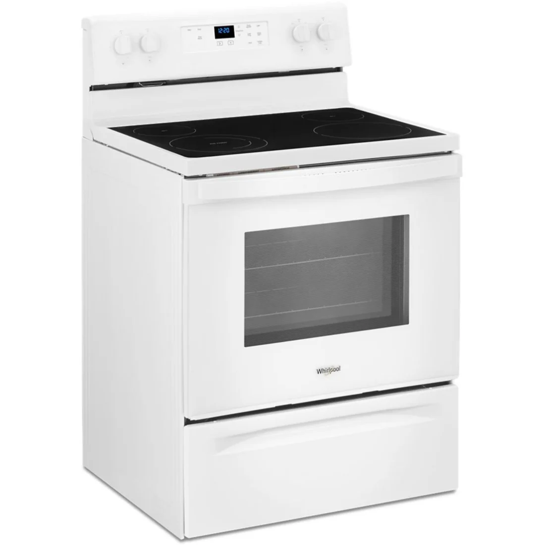 Whirlpool WFE320M0JW Freestanding Electric Range features