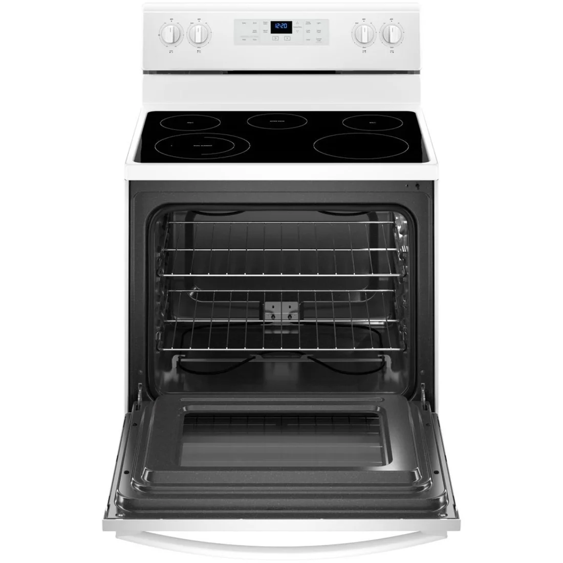 Whirlpool WFE505W0HW Freestanding Electric Range features