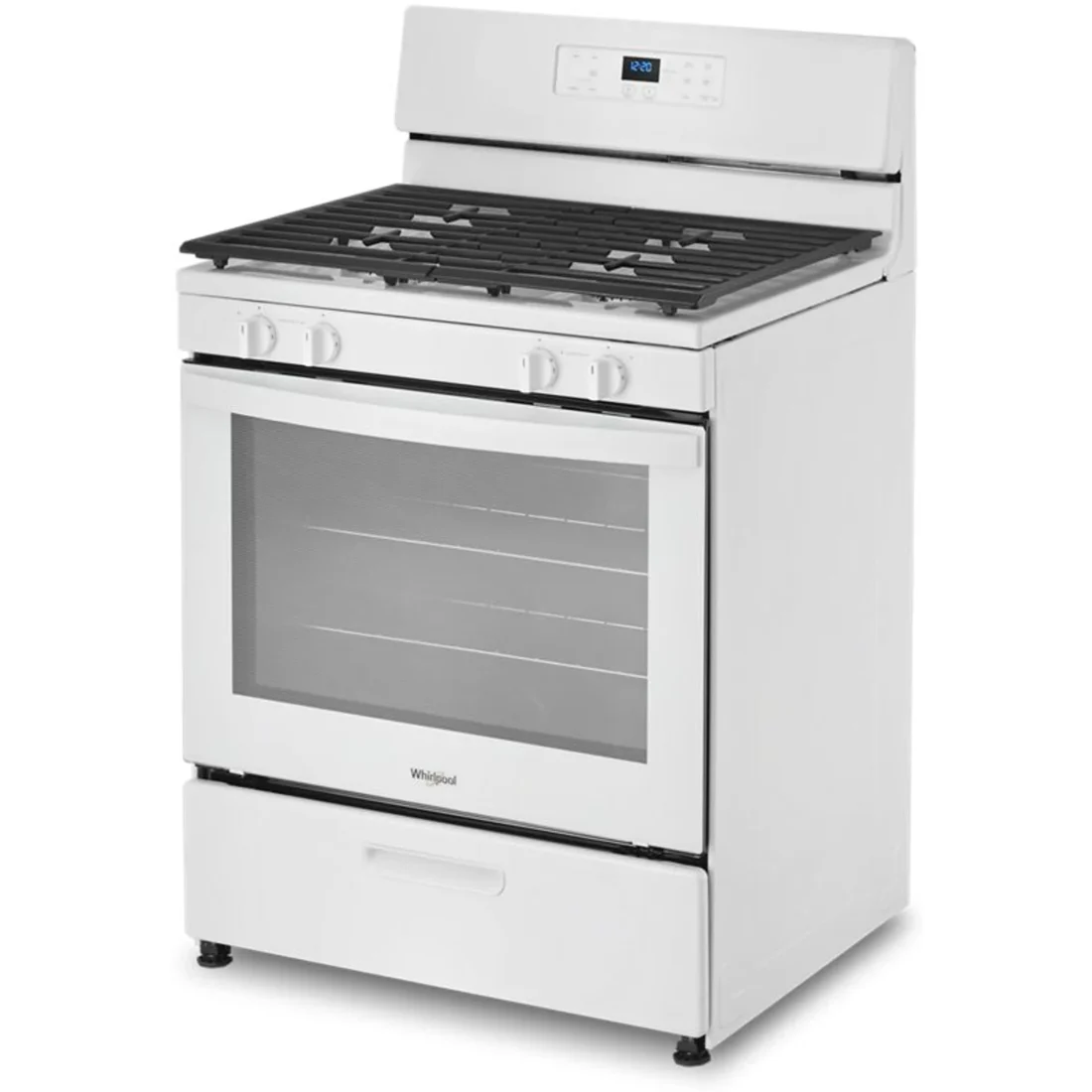 Whirlpool WFG320M0MW Freestanding Gas Range features