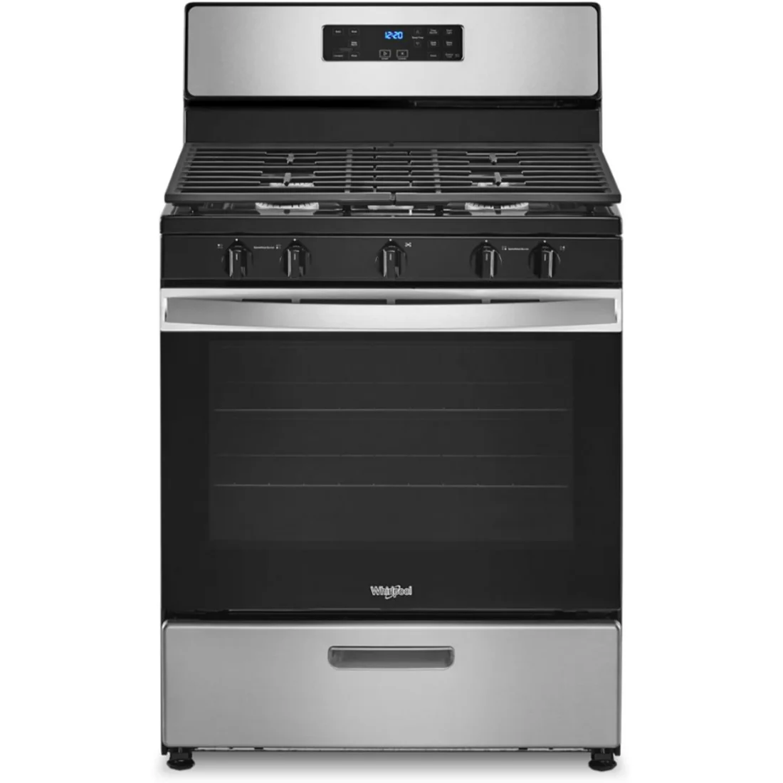 Whirlpool WFG535S0LZ Freestanding Gas Range features