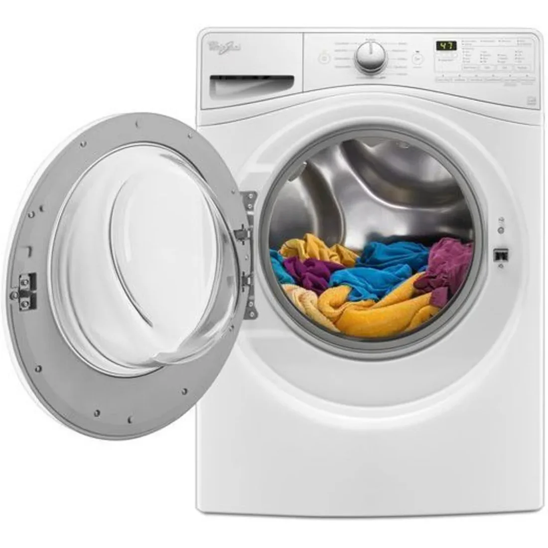 Whirlpool WFW85HEFW Front Load Washer features