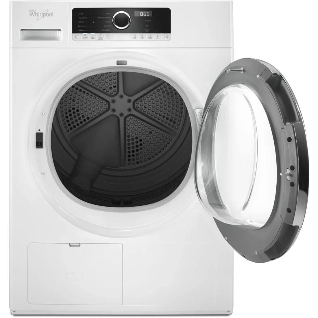 Whirlpool WHD5090GW Electric Dryer features