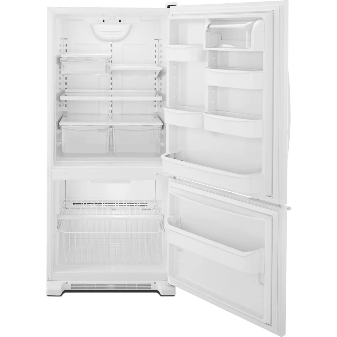 Whirlpool WRB119WFBW Bottom-Freezer Refrigerator photo 2