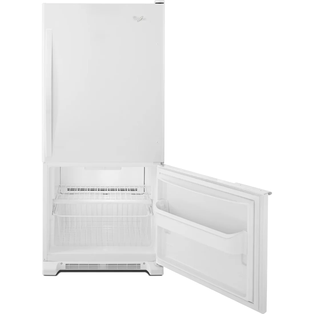 Whirlpool WRB119WFBW Bottom-Freezer Refrigerator features