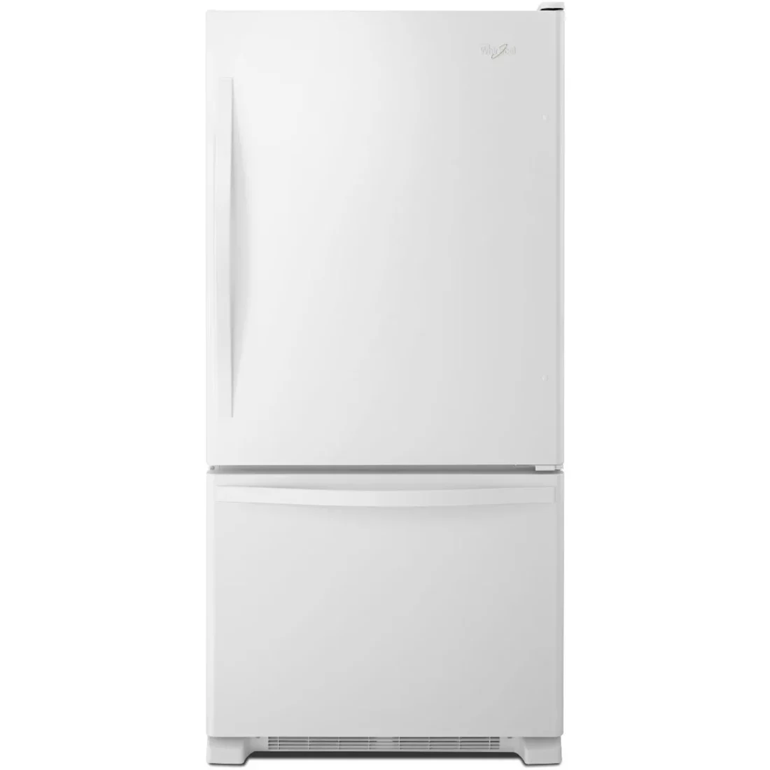 Whirlpool WRB322DMBW Bottom-Freezer Refrigerator at Compare Deals Atlanta