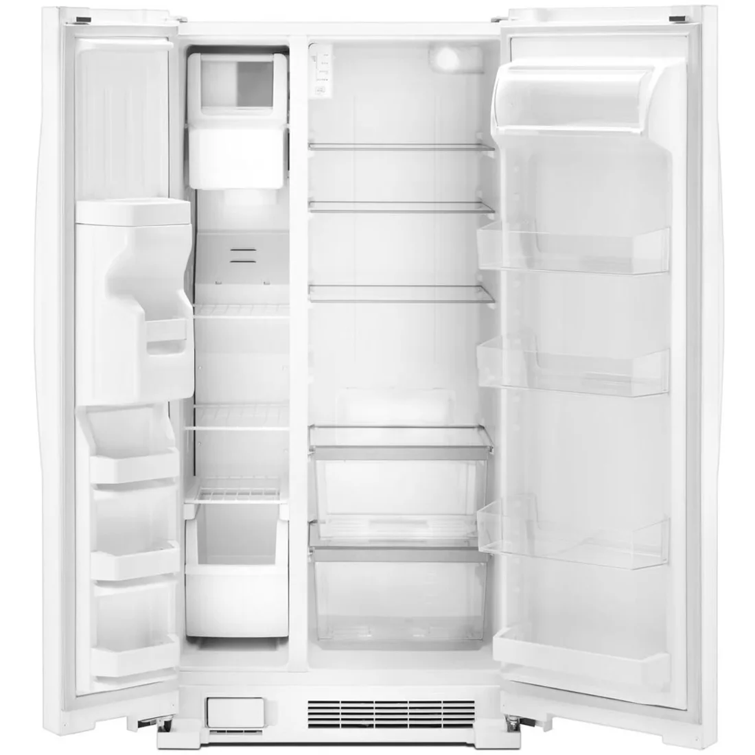 Whirlpool WRS331SDHW Side-by-Side Refrigerator features