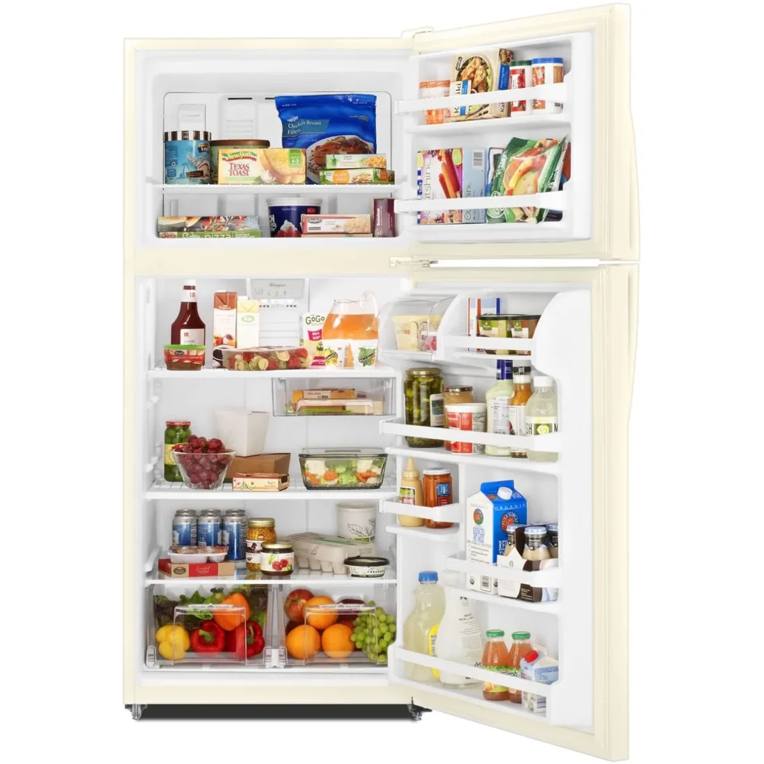Whirlpool WRT108FZDT Top-Freezer Refrigerator features
