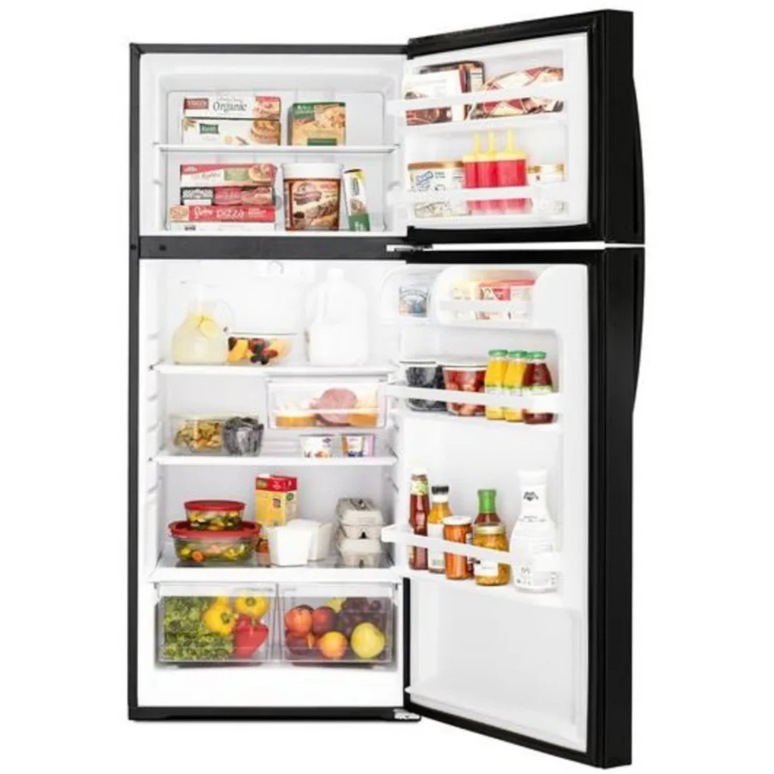 Whirlpool WRT314TFDB Top-Freezer Refrigerator features