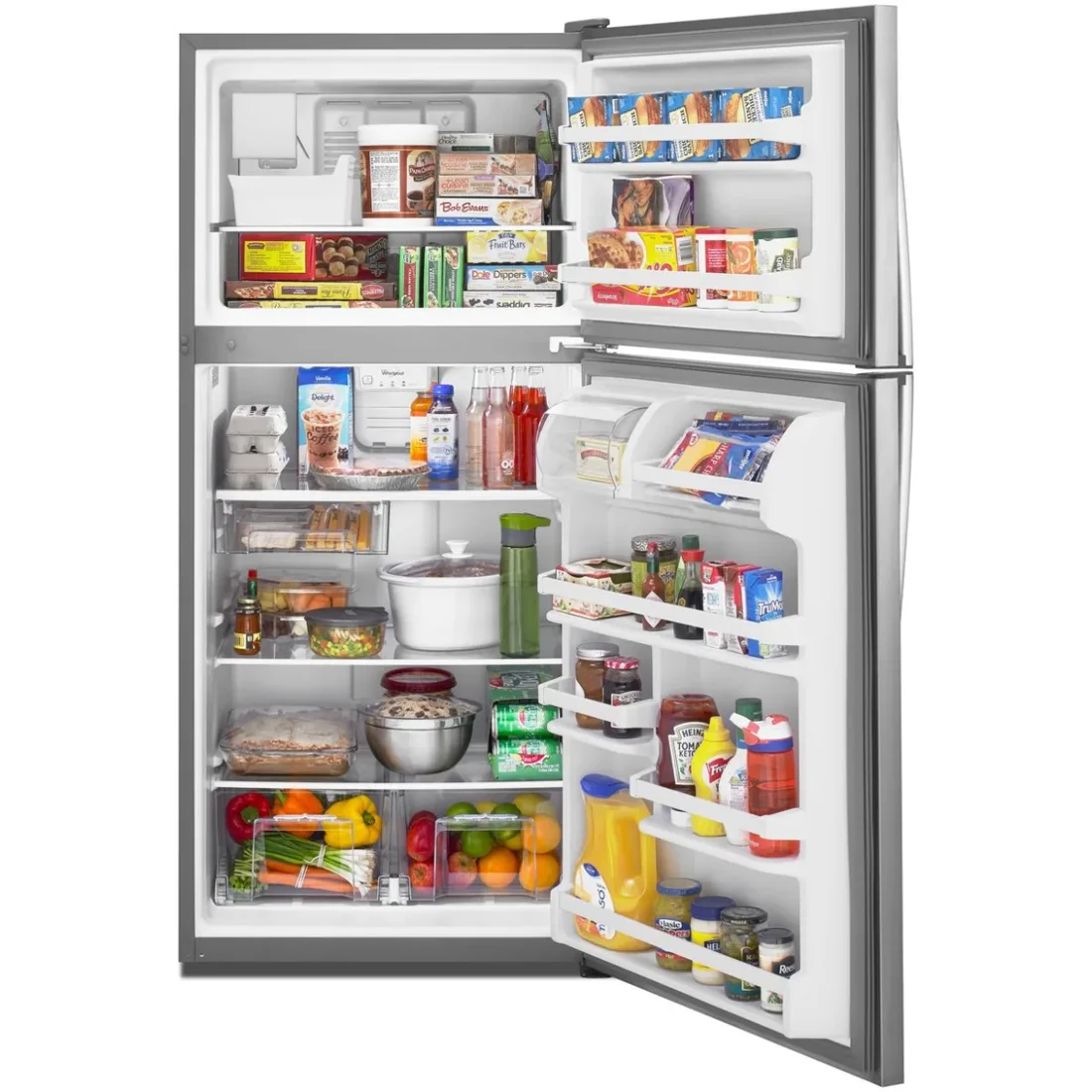 Whirlpool WRT318FMDM Top-Freezer Refrigerator features