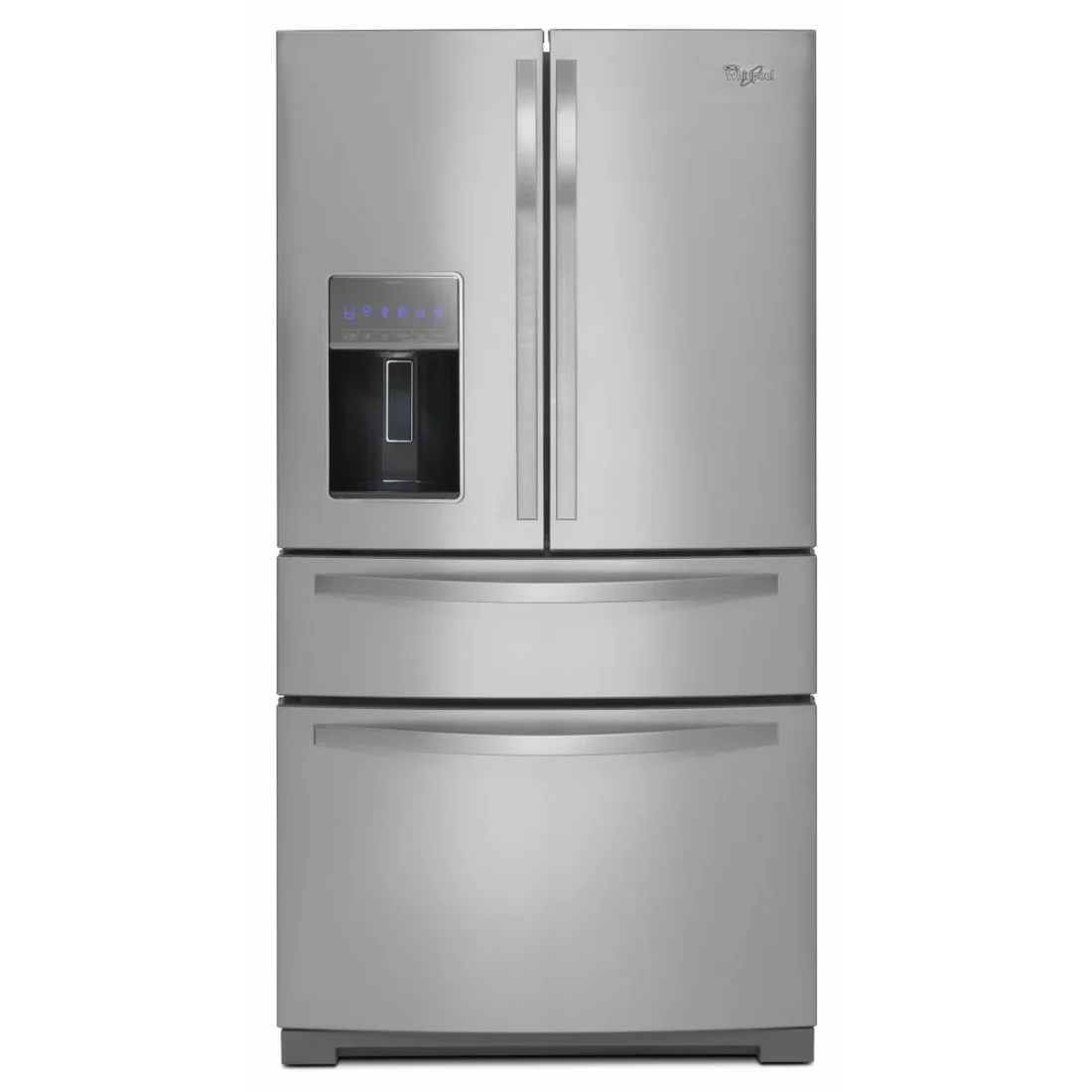 Whirlpool WRX988SIBM refrigerator at Compare Deals outlet serving Ellenwood GA